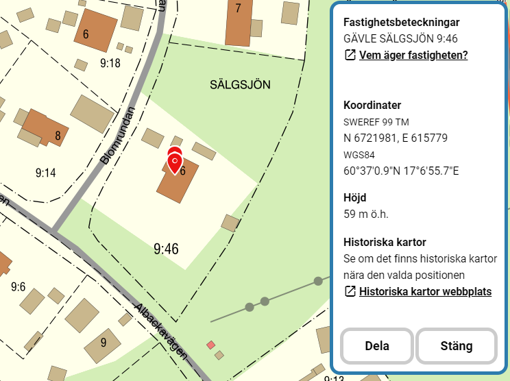Fastighet lantmäteriet